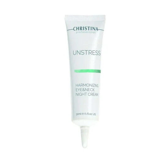 Unstress Harmonizing Eye & Neck Night Cream  קרם עיניים וצוואר מתקן ללילה מסדרת אנסטרס