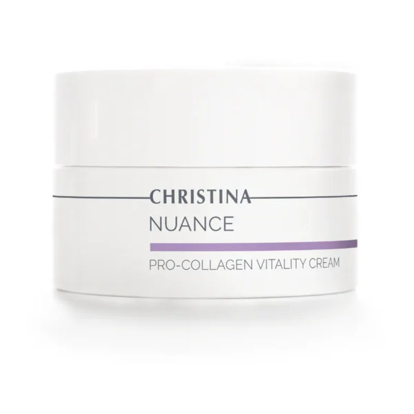 Nuance Pro Collagen Vitality Cream קרם קולגן ללילה למיצוק העור מסדרת ניואנס 50 מ"ל