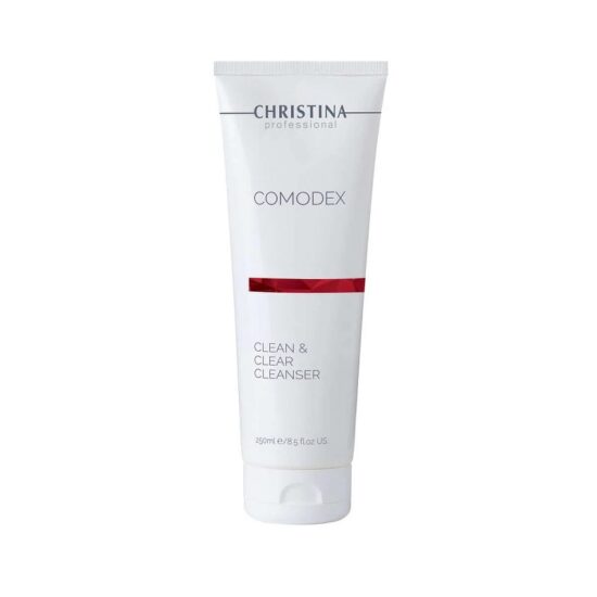 Comodex Clean & Clear Cleanser סבון אנטי בקטריאלי מטהר לעור שמן מסדרת קומודקס 250 מ"ל