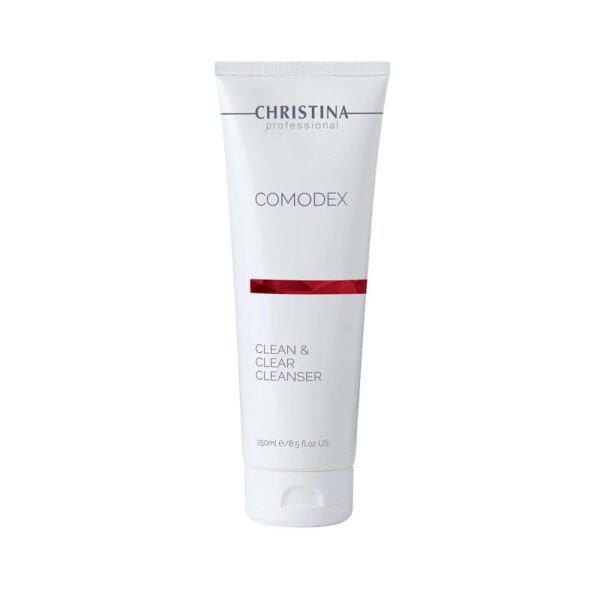 Comodex Clean & Clear Cleanser סבון אנטי בקטריאלי מטהר לעור שמן מסדרת קומודקס 250 מ"ל