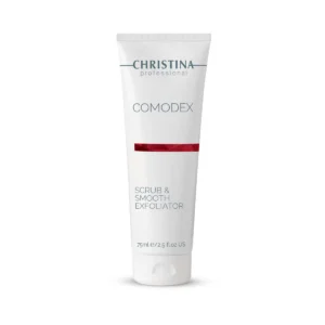 Comodex Scrub & Smooth Exfoliator פילינג סקראב לטיהור וחידוש העור מסדרת קומודקס 75 מ"ל