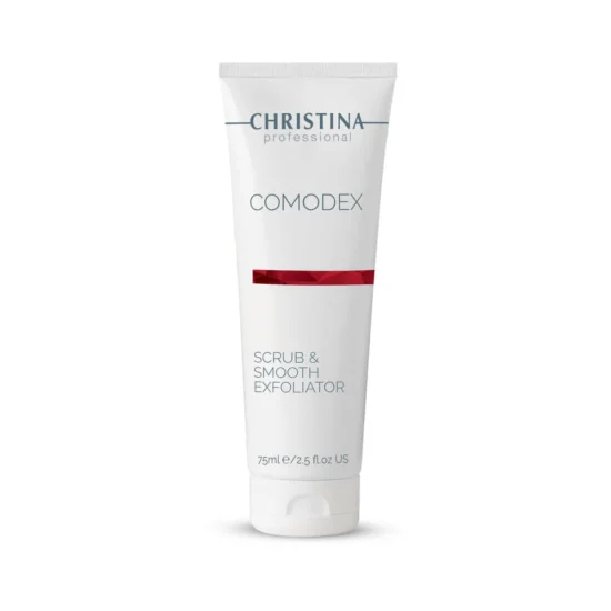 Comodex Scrub & Smooth Exfoliator פילינג סקראב לטיהור וחידוש העור מסדרת קומודקס 75 מ"ל