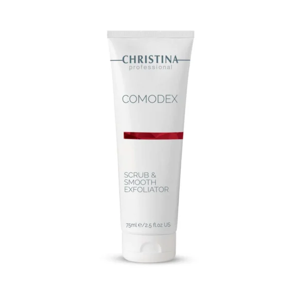 Comodex Scrub & Smooth Exfoliator פילינג סקראב לטיהור וחידוש העור מסדרת קומודקס 75 מ"ל